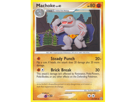 Machoke (Reverse Holo)