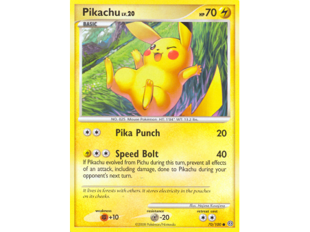 Pikachu (Reverse Holo)