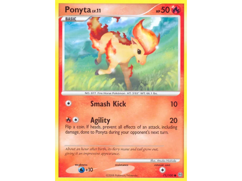 Ponyta (Reverse Holo)