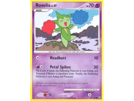 Roselia (Reverse Holo)