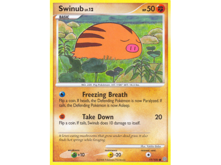 Swinub (Reverse Holo)