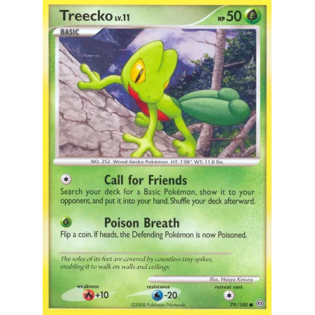 Treecko (Reverse Holo)