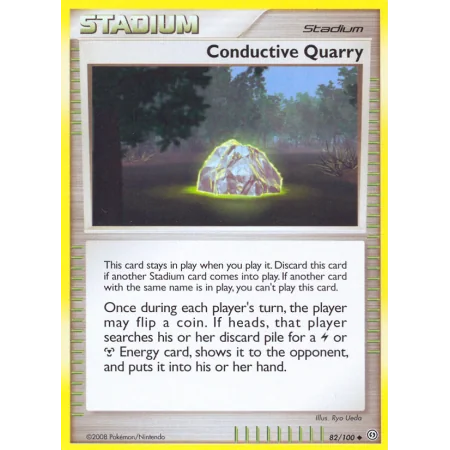 Conductive Quarry (Reverse Holo)