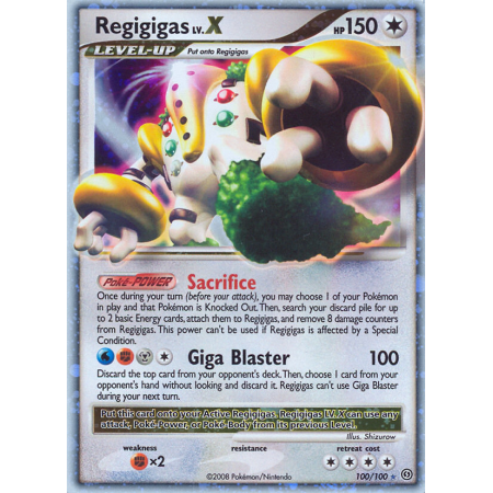 Regigigas LV.X
