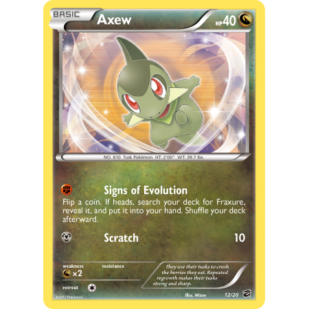 Axew (Reverse Holo)