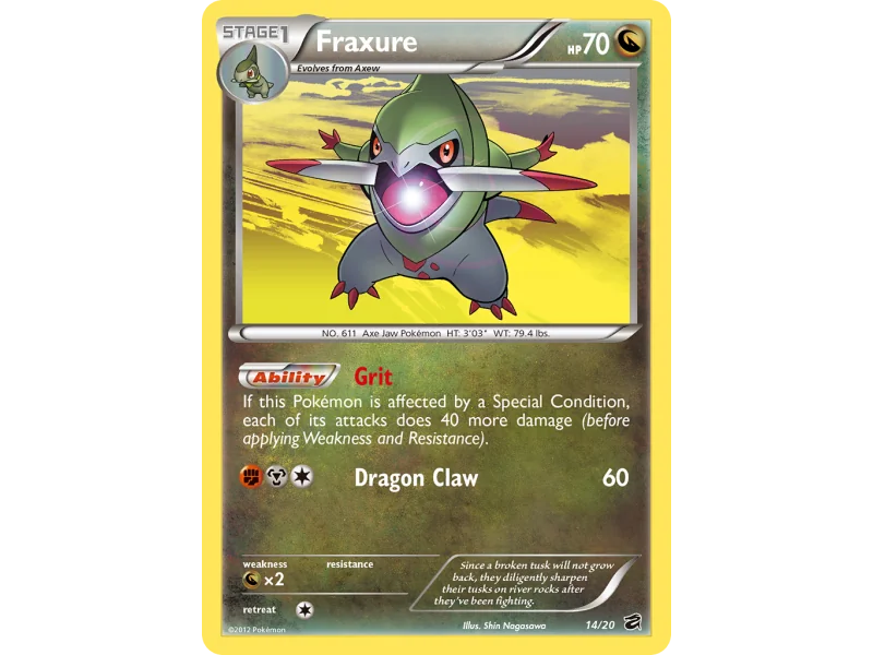 Fraxure (Holo)