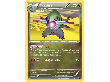 Fraxure (Holo)