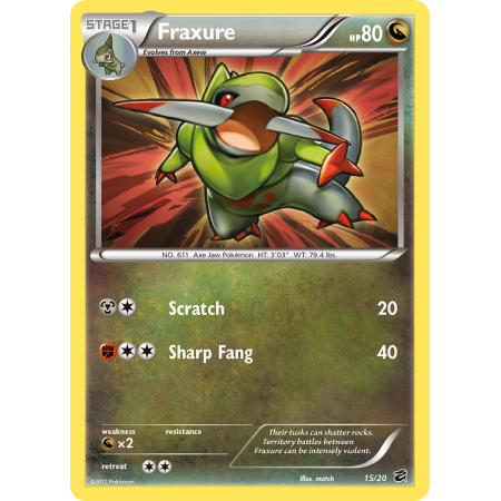 Fraxure (Holo)