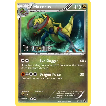 Haxorus (Reverse Holo)