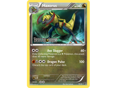 Haxorus (Reverse Holo)