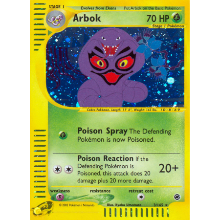 Arbok (Reverse Holo)