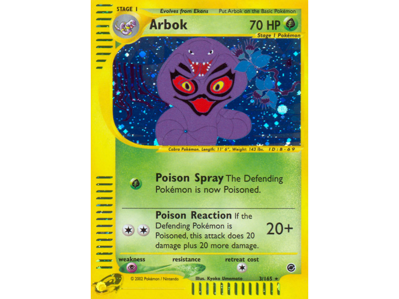 Arbok (Reverse Holo)