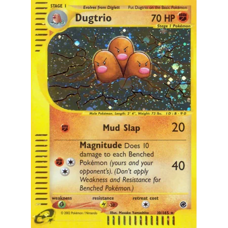 Dugtrio (Reverse Holo)