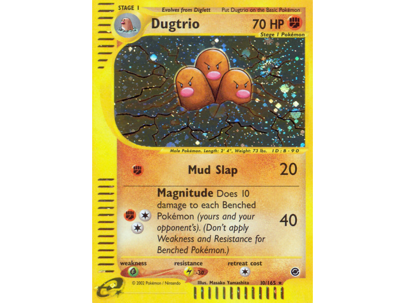 Dugtrio (Reverse Holo)