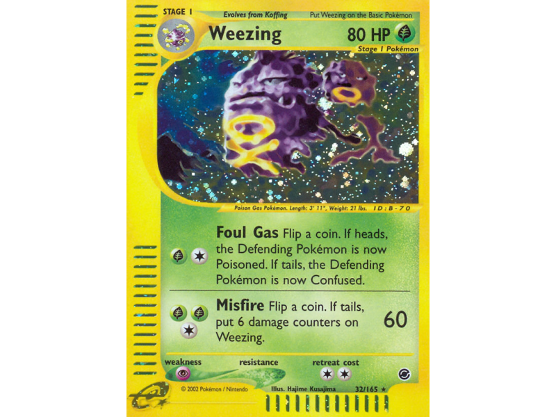 Weezing (Reverse Holo)