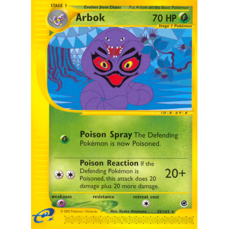 Arbok (Reverse Holo)