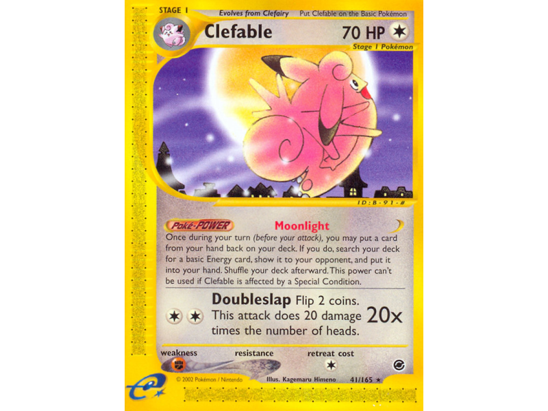 Clefable (Reverse Holo)
