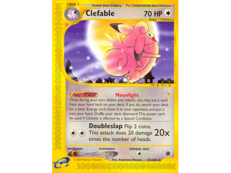 Clefable (Reverse Holo)