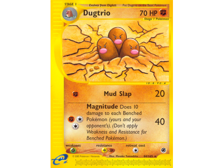 Dugtrio (Reverse Holo)
