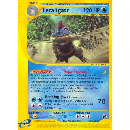 Feraligatr (Reverse Holo)