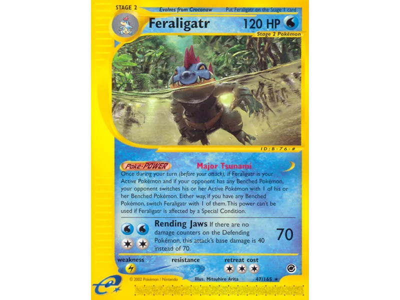 Feraligatr (Reverse Holo)