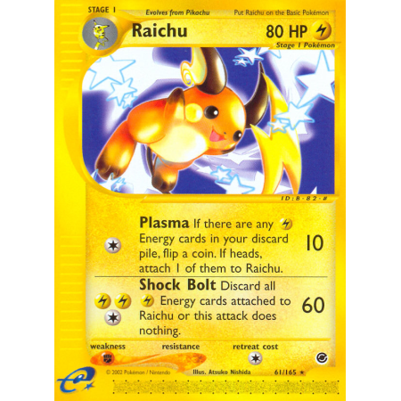 Raichu (Reverse Holo)