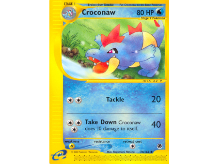 Croconaw (Reverse Holo)