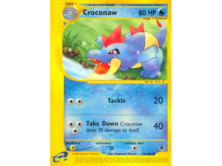 Croconaw (Reverse Holo)