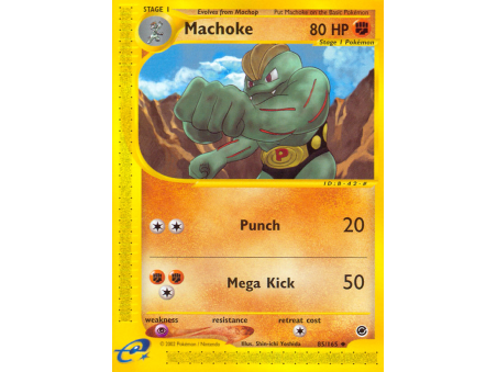 Machoke (Reverse Holo)