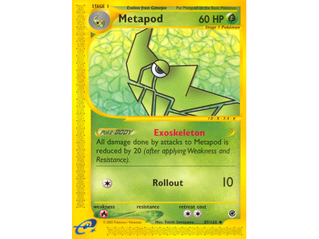 Metapod (Reverse Holo)