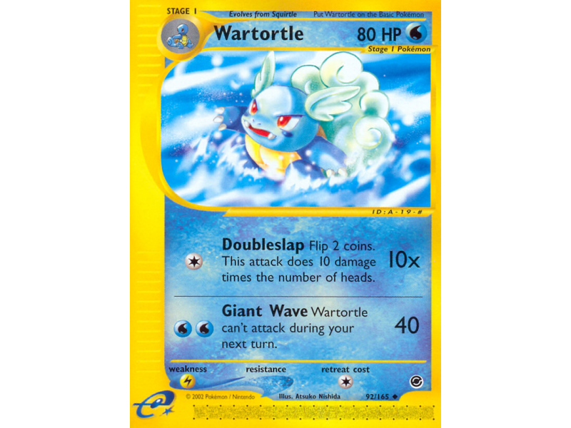 Wartortle (Reverse Holo)