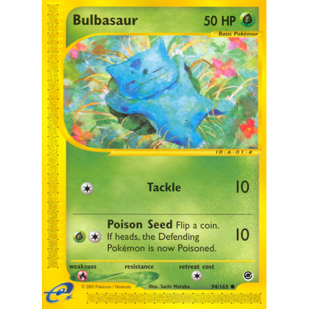 Bulbasaur (Reverse Holo)