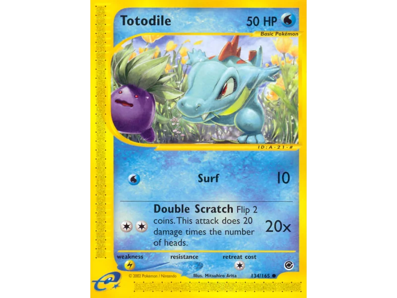 Totodile (Reverse Holo)