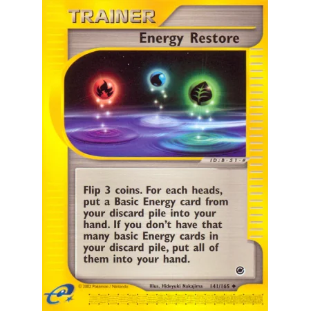 Energy Restore (Reverse Holo)