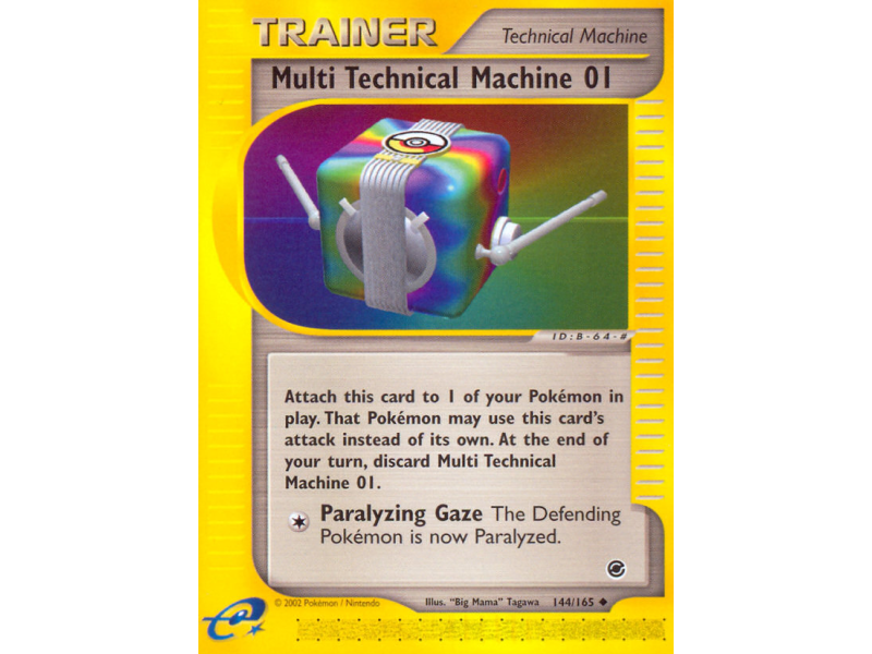 Multi Technical Machine 01 (Reverse Holo)