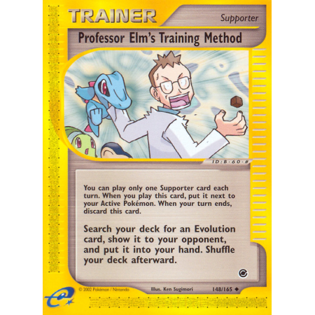 Professor Elm's Training Method