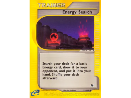 Energy Search (Reverse Holo)