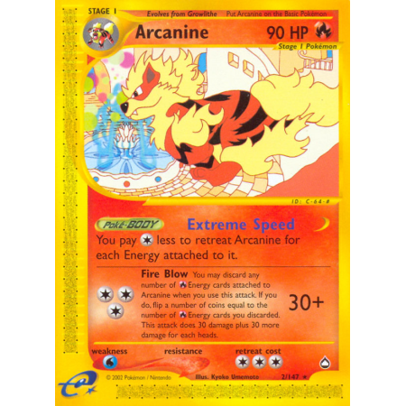 Arcanine (Reverse Holo)