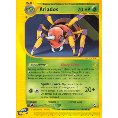 Ariados (Reverse Holo)