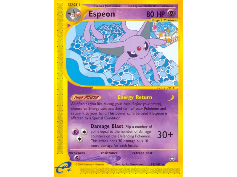 Espeon (Reverse Holo)