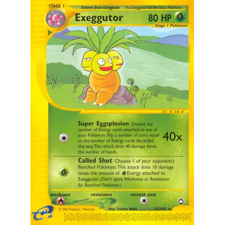 Exeggutor (Reverse Holo)