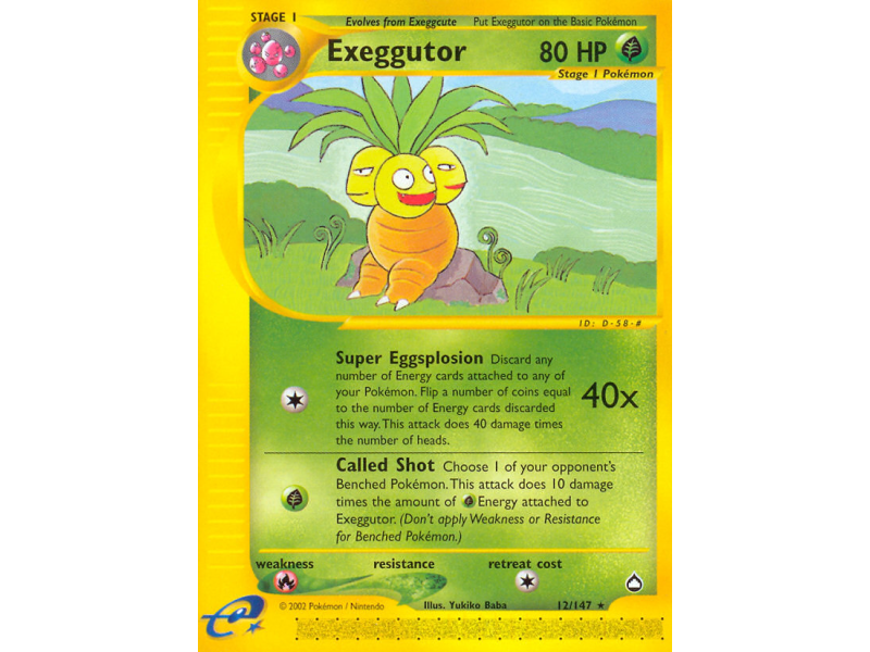 Exeggutor (Reverse Holo)