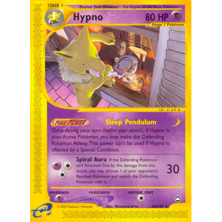 Hypno (Reverse Holo)
