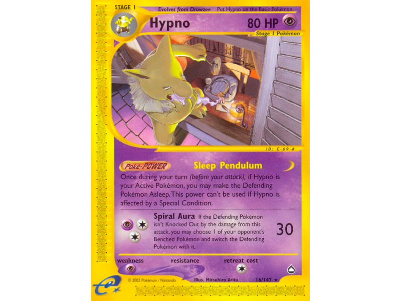 Hypno (Reverse Holo)