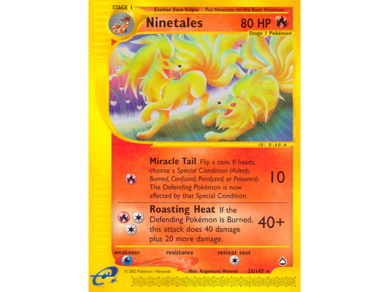 Ninetales (Reverse Holo)