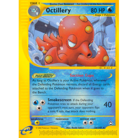 Octillery (Reverse Holo)