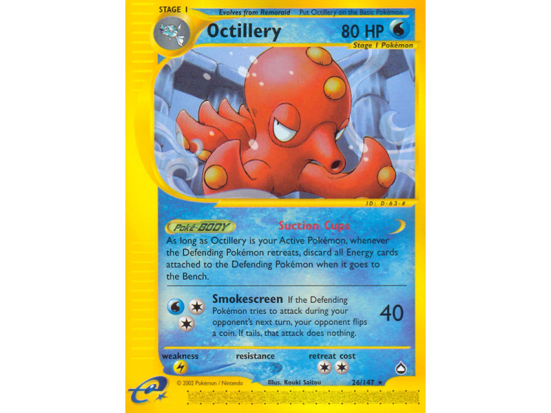 Octillery (Reverse Holo)