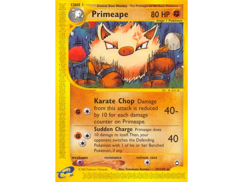 Primeape (Reverse Holo)