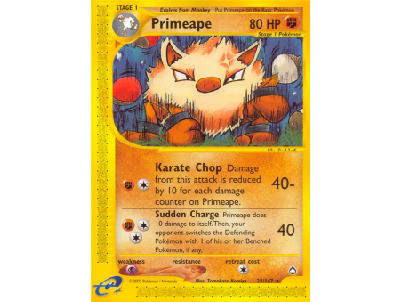 Primeape (Reverse Holo)