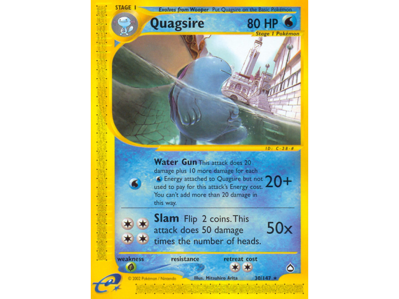 Quagsire (Reverse Holo)